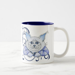 Cheshire kattmugg Två-Tonad mugg