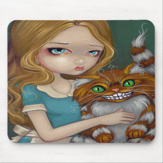 "Cheshire kattomfamning" Mousepad Musmatta