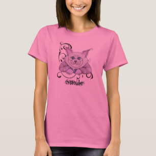 Cheshire kattT-tröja Tee Shirt