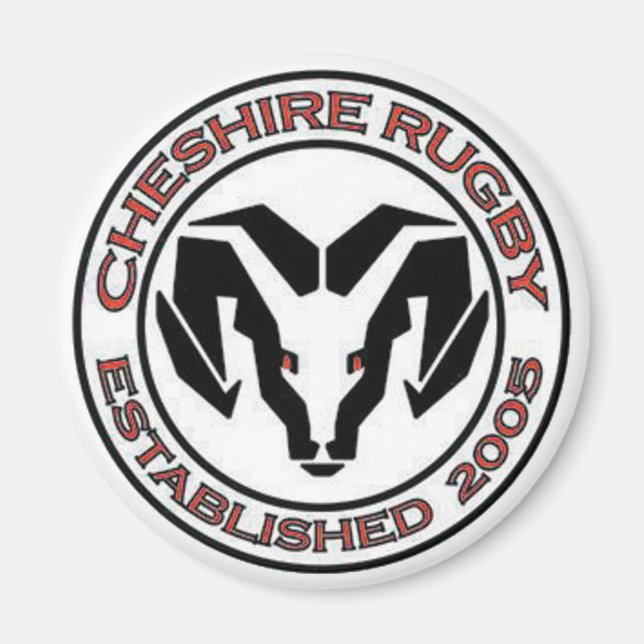 cheshire rugby magnet (Framsidan)