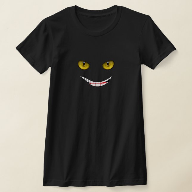 Cheshire Smile Gul T Shirt (Laydown)