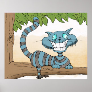 Cheshirekatten Poster