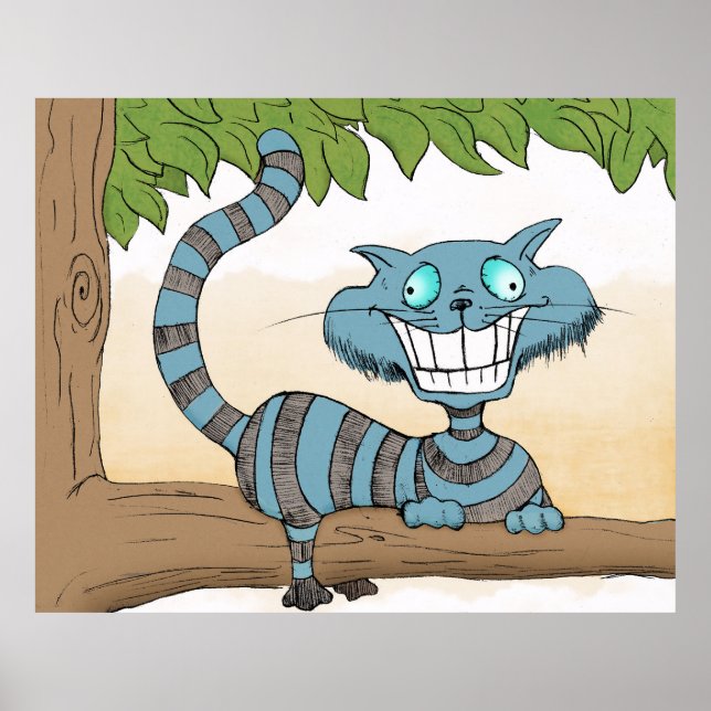 Cheshirekatten Poster (Framsidan)