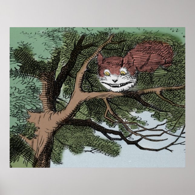 Cheshirekatten Poster (Framsidan)