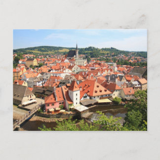 Chesky Krumlov 001, Czech Photo Vykort
