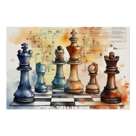 Chess 1027 perfect poster