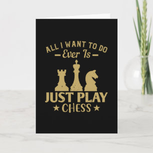 Chess - allt jag vill göra är att spela schack kort