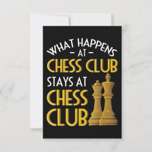 Chess Älskare Vad som händer i Chess Klubb Humor Inbjudningar