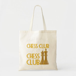 Chess Älskare Vad som händer i Chess Klubb Humor Tygkasse