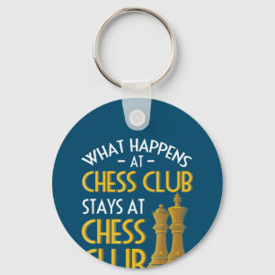 Chess Älskare   Vad som händer vid Chess Klubb Hum Nyckelring