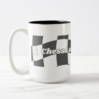 Chess Älskare's Corner Två-Tonad Mugg