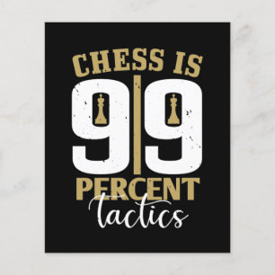 Chess är 99 % taktik