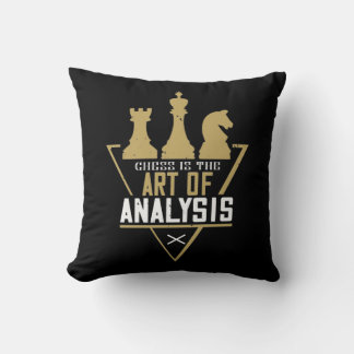 Chess är en del av analysen kudde