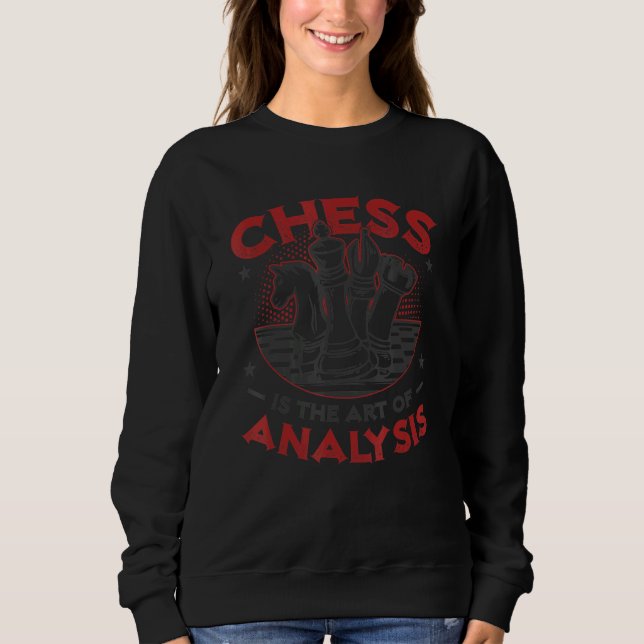 Chess är Klubben Chess Chess Play för analys Chess T Shirt (Framsida)