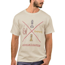 Chess är konst plus vetenskap! T-Shirt