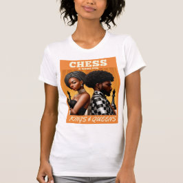 Chess är Life - Kung & Queens T Shirt
