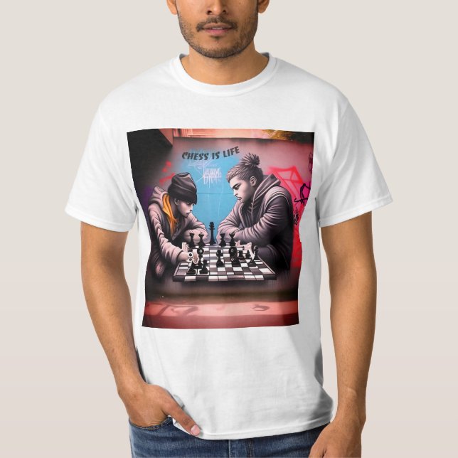 Chess är Life T Shirt (Framsida)