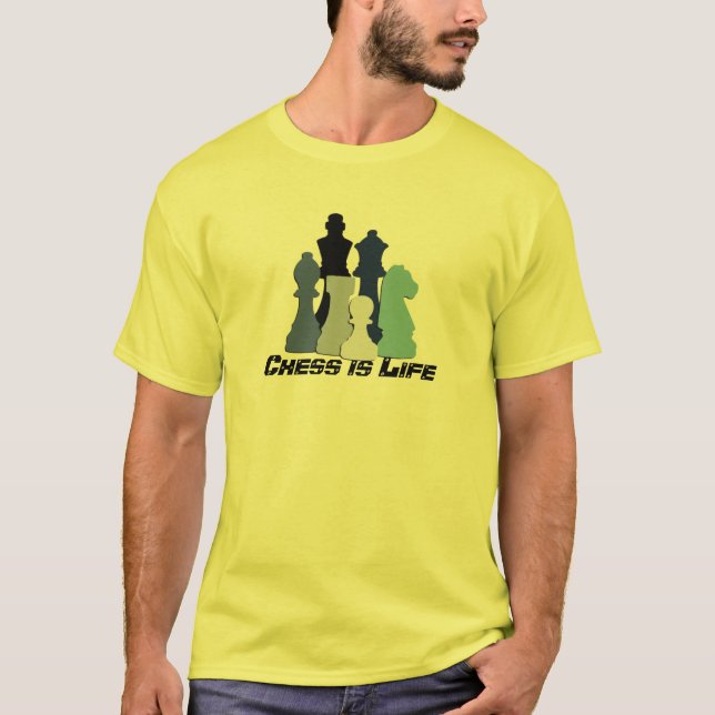 Chess är Life T-shirt (Framsida)