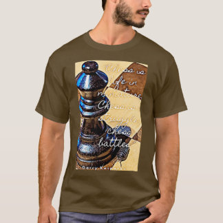 CHESS ÄR LIV I MINIATUR T SHIRT