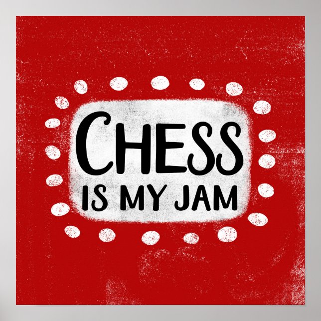 Chess är min Sylt Poster väggkonst (Framsidan)