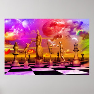 Chess art best chess poster