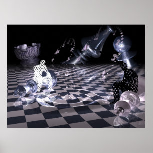 Chess Art Poster