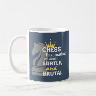 Chess - Artistiskt subtle Coffee Mugg