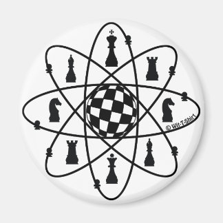 Chess Atom - Chess Matters Magnet