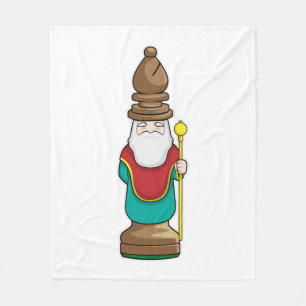 Chess biet Bishop Chess Fleecefilt