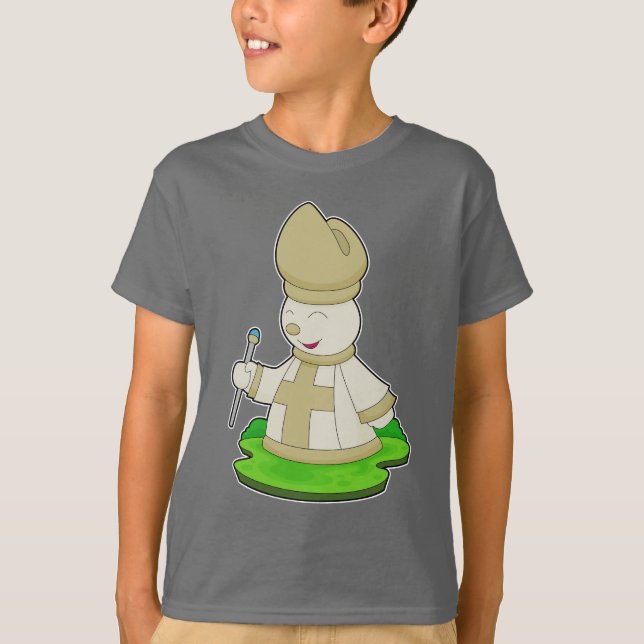 Chess biet Bishop Chess T Shirt (Framsida)