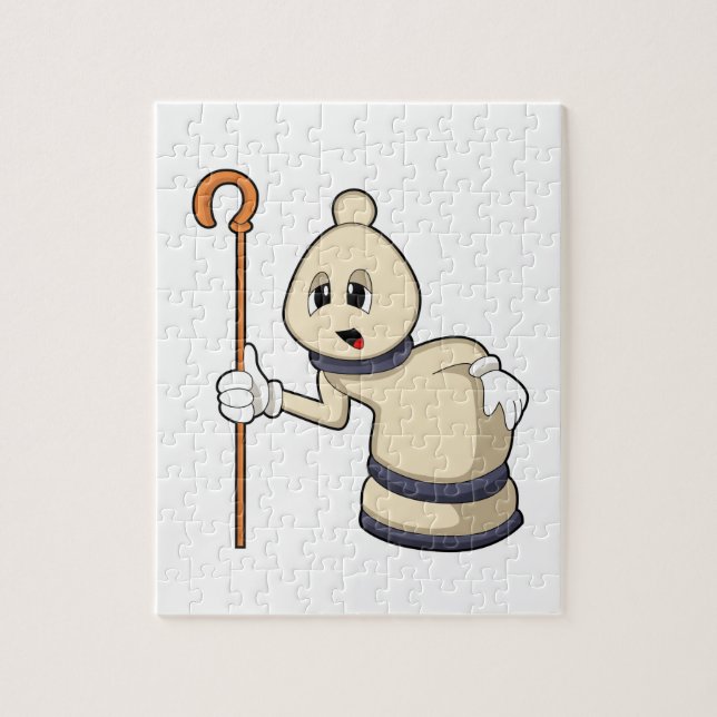 Chess biet Bishop i Chess Pussel (Vertikal)