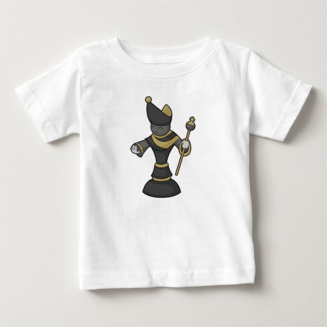 Chess biet Bishop-personalen Chess T Shirt (Framsida)