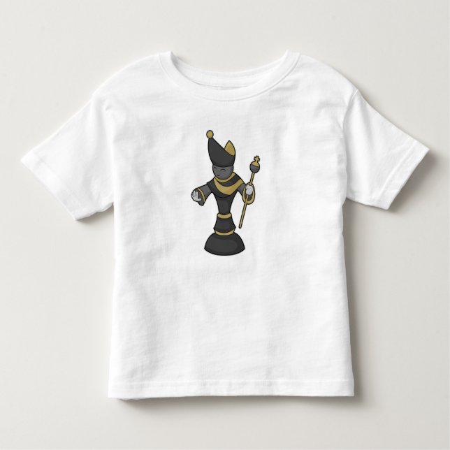 Chess biet Bishop-personalen Chess T Shirt (Framsida)