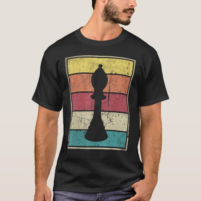 Chess Biet Bishop T Shirt (Framsida)