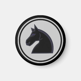 Chess Biet Black Knight Magnet