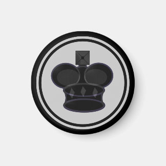 Chess Biet Black Kung Magnet