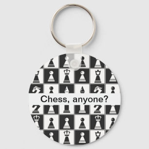 Chess Biet Design Keychain Nyckelring