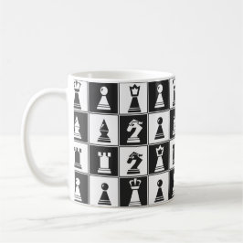 Chess Biet Design Mugg