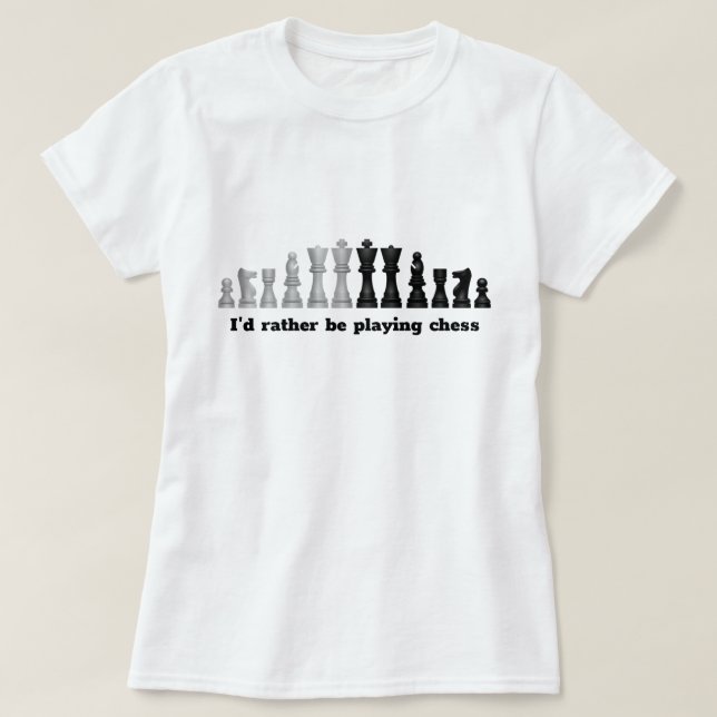 Chess Biet Design T-Shirt (Design framsida)