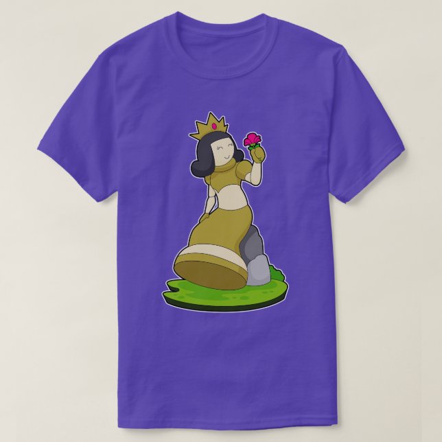 Chess biet Flower Chess T Shirt (Design framsida)