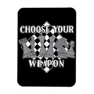 Chess Biet Game Strategy Gift A Chess Player Magnet