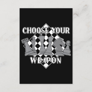 Chess Biet Game Strategy Gift A Chess Player Tilläggskort
