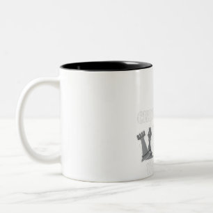 Chess Biet Game Strategy Gift A Chess Player Två-Tonad Mugg