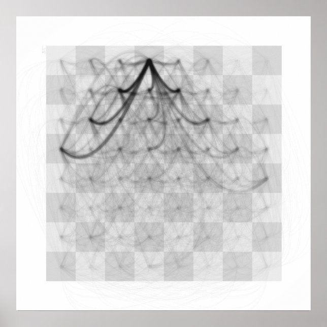 Chess Biet Journeys (Svart drottning) Poster (Framsidan)