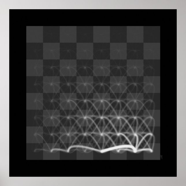 Chess Biet Journeys (Vita Kung) Poster (Framsidan)