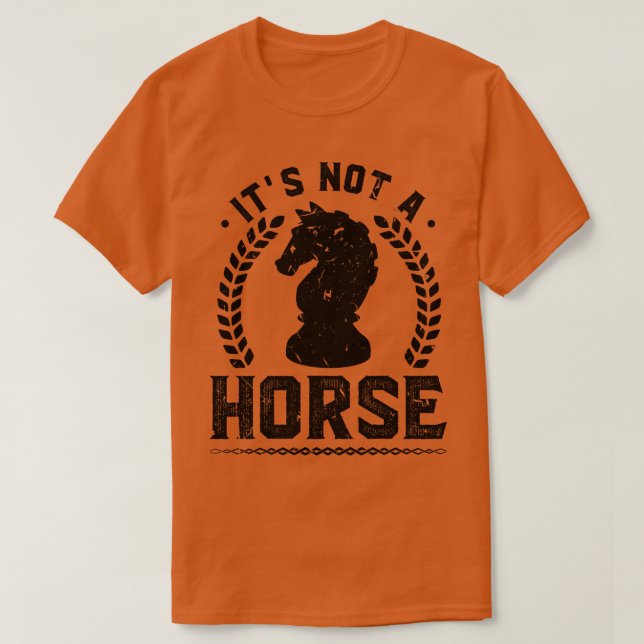 Chess Biet Knight T Shirt (Design framsida)