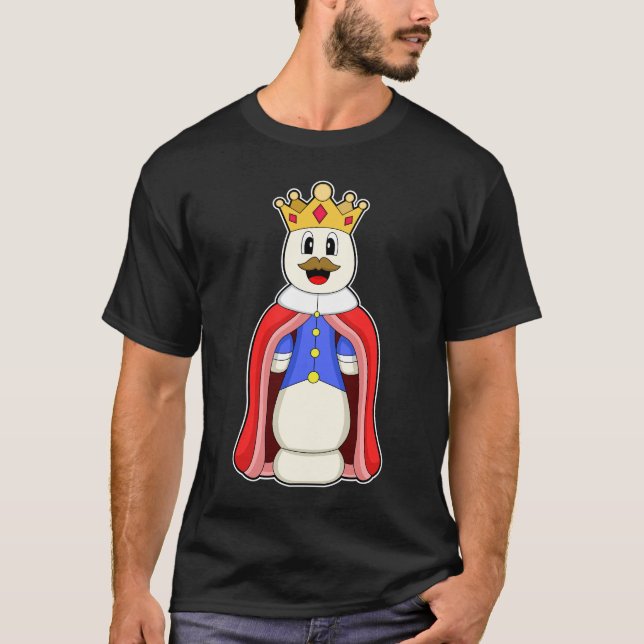 Chess biet Kung Chess T Shirt (Framsida)