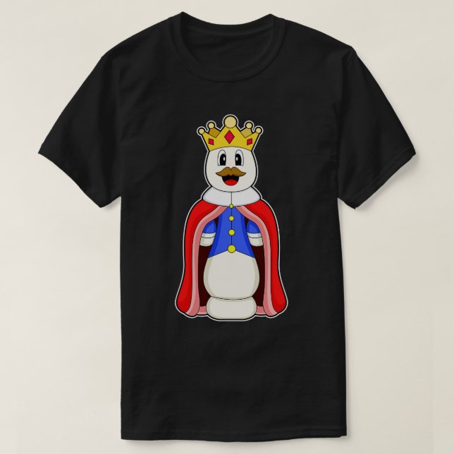Chess biet Kung Chess T Shirt (Design framsida)