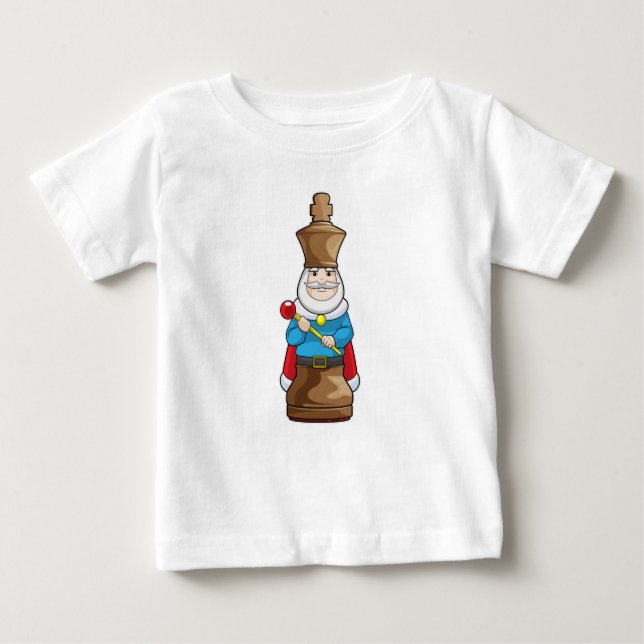 Chess biet Kung Chess T Shirt (Framsida)