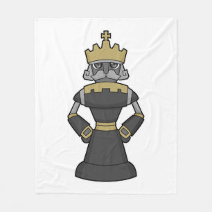 Chess biet Kung Krona Chess Fleecefilt